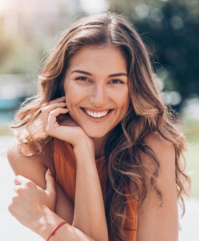 smiling young woman