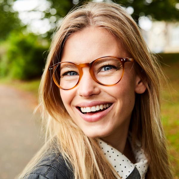 smiling young woman